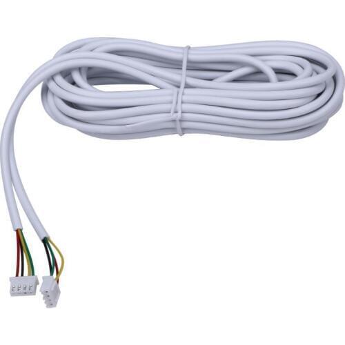 CUSAM 15M 20M 30M 50M AVVR 4*0.12 4 Wire Copper Line for Video Intercom Color Video Door Phone Doorbell Wired Intercom Cable