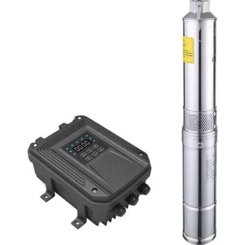 750 watt 48v DC water pump solar water pump submersible high pressure solar well pump system for irrigation