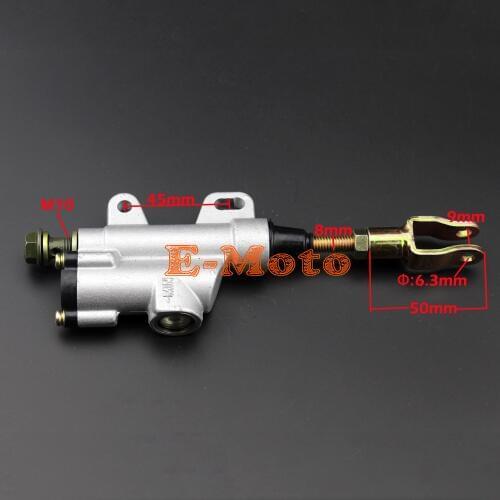 Rear Hydraulic Brake Master Cylinder Pump Chinese Motorcycle ATV Pit Dirt Bike CRF50 KLX 110 125 140 cc