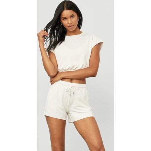 Women Yoga Set Workout Sportswear Gym Clothing Fitness Long Sleeve Crop Top High Waist Leggings Sports Suits