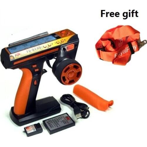 FlySky GT3C FS-GT3C 2.4GHz 3-Channel Transmitter RC CAR System with GR3E Receiver For RC Cars Boat