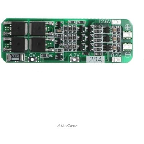 3S 20A Li-ion Lithium Battery 18650 Charger PCB BMS Protection Board 12.6V Cell 64x20x3.4mm Module