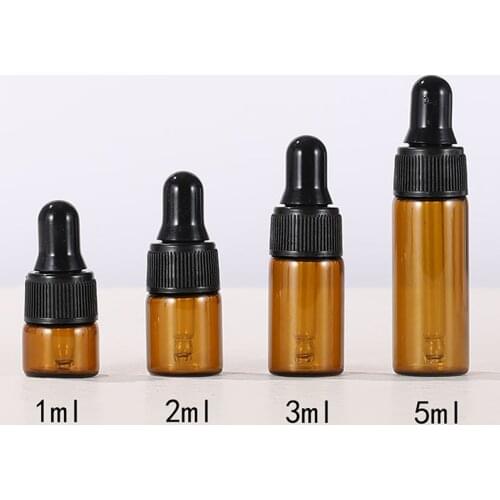 50 Ml Reagent Eye Dropper Drop 4 Colors PET Aromatherapy Liquid Pipette Bottle Refillable Bottles