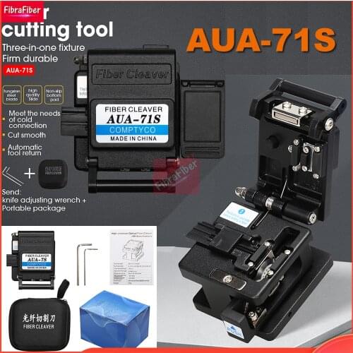 AUA-71S High precision fiber cleaver AUA-7S Cold Contact Dedicated Metal Fiber optic cutter optical fiber cutting knife