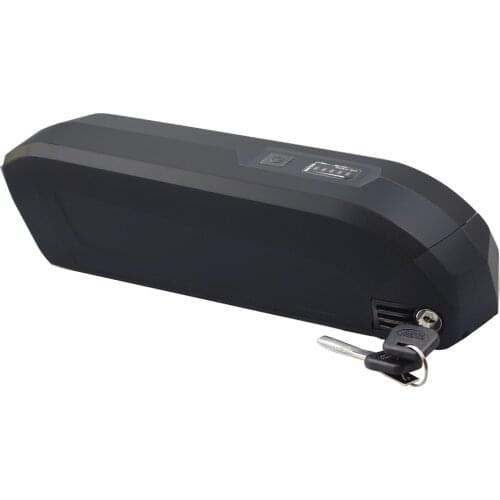 Side release hailong battery pack box 36v 48v down tube electric bike battery case for 40pcs 18650 cells