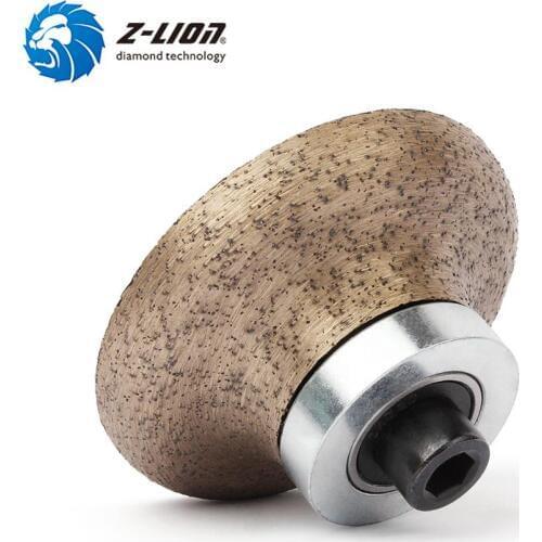 Z-LION 1PC Diamond Profile Wheel F20*D79*M10 Thread Wet Use Marble Granite Stone Edging Router Bit Grinding Cutting Hand Tool