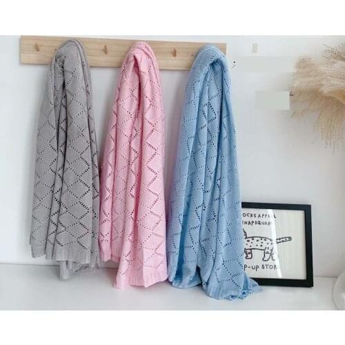 Baby summer blanke Bamboo fiber knitted blanket ice silk blanket children summer cool blanket