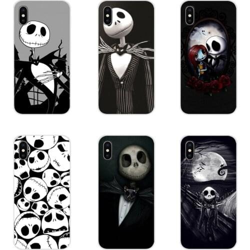 For Huawei Y5 Y6 Y7 Y9 Prime Pro GR3 GR5 2017 2018 2019 Y3II Y5II Y6II Accessories Phone Cases Covers jack skellington