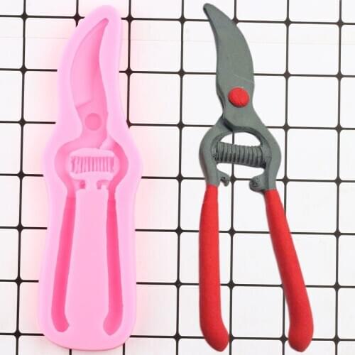 Hardware Pliers Scissors Silicone Molds Steampunk Fondant Mold Cake Decorating Tools Cupcake Candy Clay Chocolate Gumpaste Mould