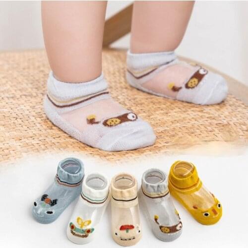 2021 New Arrival Toddler Boy Girl Socks Newborn Baby Mesh Socks Infant Casual Cute Socks Calcetines Bebe Verano Recien Nacido