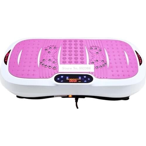 New Standing Electric Vibration Fitness Fat Burning Massager Machine Bluetooth Music Indoor Mute Fitness Body Slimming Shaper
