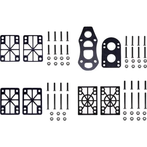 Skateboard Riser Pads Longboard Rubber Shock Rise Pads Decks Cruiser Scooter