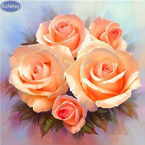 Full,Diamond Embroidery,5D diy Diamond Painting rose,Cross Stitch,3D,Diamond Mosaic,Still life,Needlework,wedding decoration