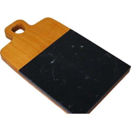 Wood Cutting Board Marble Cutting Board Marble Look Cutting Board Half Marble Half Wood Cutting Board