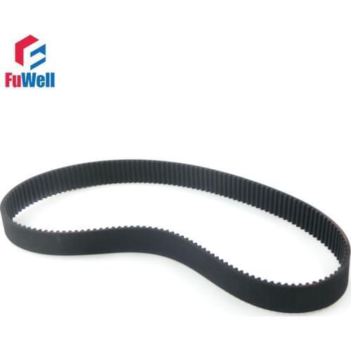 HTD 5M Timing Belt 15/20/25mm Belt Width 1210/1225/1270/1350/1380/1420/1455/1500/1595/1700-5M Rubber Belt 5mm Pitch Toothed Belt