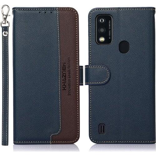 Luxury Texture Flip Wallet Case For ZTE Blade A51 2021 Retro Card Cover ZTE Blade A51 A 51 Stand Funda for ZTE Blade A51 Case