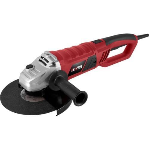 2200W Polishing Disc Woodworking Tool Support Angle Grinder Electric 230V 230mm for Home Factory Power Tool KFAG20