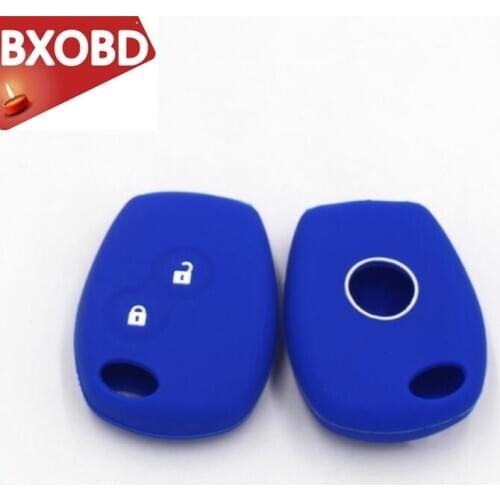 2 Buttons Silicone Rubber Car Remote Key Case Cover Remote Control Cover