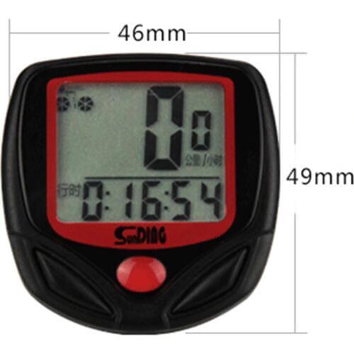 Universal Motorcycle LCD Digital Odometer Speedometer Tachometer Gauge Meter Km