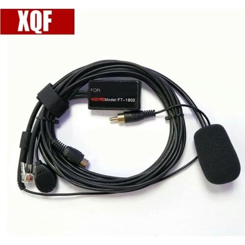 XQF Hands microphone speaker 6 pins for Yaesu FT1807 FT1900 FT7800R,FT7900R,FT8800R,FT8900R FT2800 etc car vehicle radio