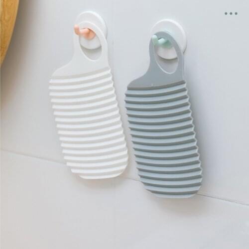 1Pc Travel Portable Thicken Mini Washboard Non Slip Laundry Accessories Board Washing Childrens Clothes Socks Cleaning Tools