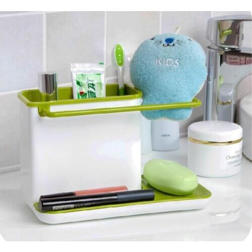 1pc Creative Plastic Shelves Multifunctional Separated Kitchen Storage Organizer Finishing Shelf bathroom Storaging Kichens Tool