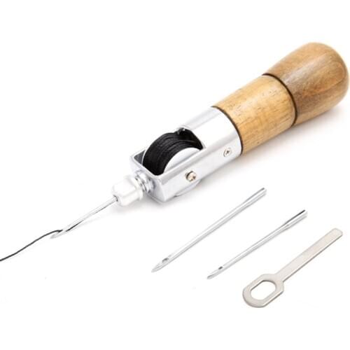 1 Piece DIY Leather Hand Sewing Machine Handmade Leather Stitching Machine Leather Carving Leather Sewing Equipment