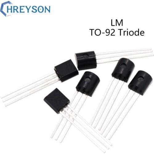 50Pcs Three-Terminal Voltage Regulator Transistor LM78L12ACZ LM79L12ACZ LM285Z-1.2V LM317 LM336BZ-2.5 LM385-1.2V TO-92 Triode