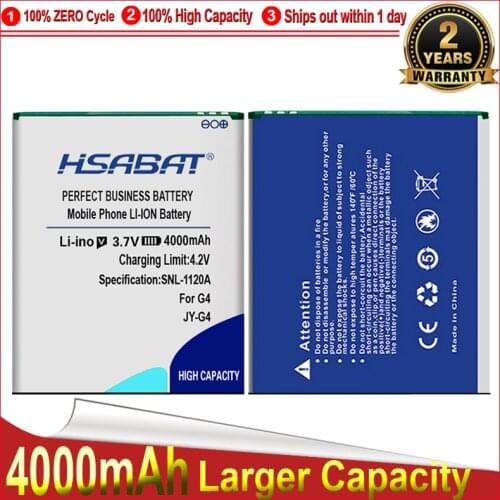 HSABAT 4000mAh Battery for jiayu G4 G4c G4T G4S JY-G4