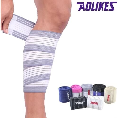 AOLIKES 1PCS Knee Elbow Wrist Ankle Hand Support Wrap Sport Bandage Compression Strap 90/120/180cm*7.5cm