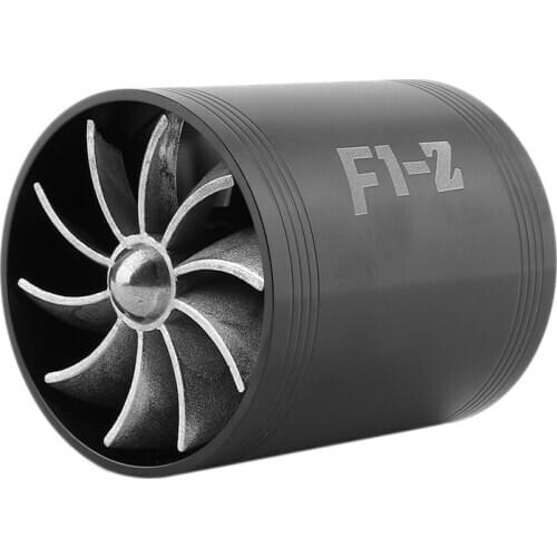 Automobiles Super Charger Double Turbonator Air Intake Fuel Saver Turbo Charger Fan High Quality Hot Selling