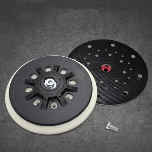 6 Inch 17 Hole Back-up Sanding Pad Thread Multi-Hole for Hook and Loop Sanding Disc Dust Free Grinding Pads Festool Sander Pad