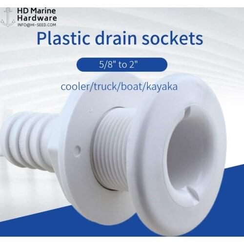 ABS Plastic drain sockets /marine fittings