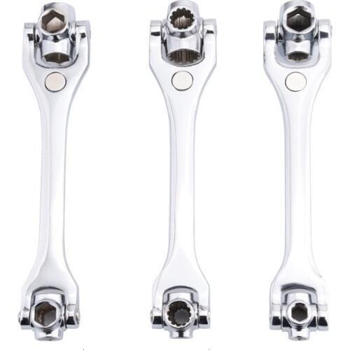 SPEEDWOW 2-19mm/8-21mm/10-22mm Multifunctional Sleeve Wrench Multiple Interface Spanner Universal Rotation Car Repair Tools