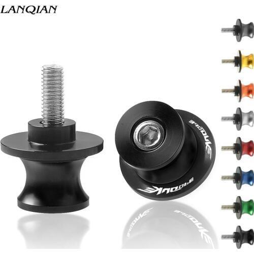 Motorcycle 10MM Accessories Swing Slider Swingarm Sliders Stand Screw Arm Drop CNC Aluminum For 390 2013 2014 2015