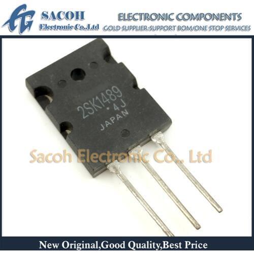 Free Shipping 10Pcs 2SK1489 K1489 or 2SK1486 TO-3PL 12A 1000V N Channel MOS Field Effect Transistor