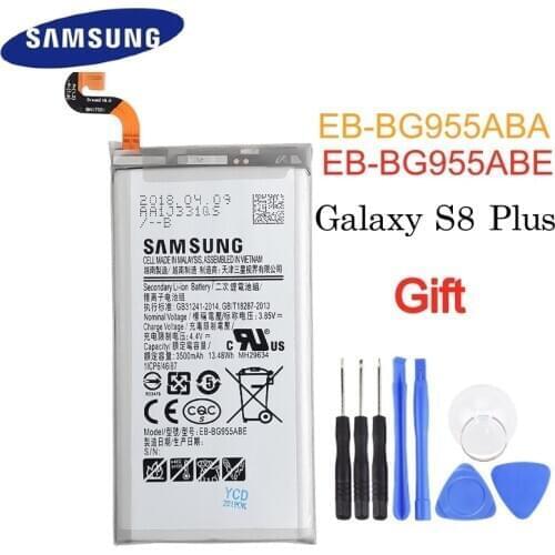 Original Battery For Samsung Galaxy S8 plus EB-BG955ABA EB-BG955ABE G9550 S8Plus SM-G9 SM-G955 G955 3500mAh Replacement Battery