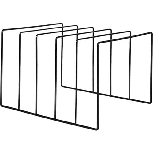 Professional Black Metal LP Vinyl Record Display Shelf Turntable Collection Storage Exhibit Stand Holder