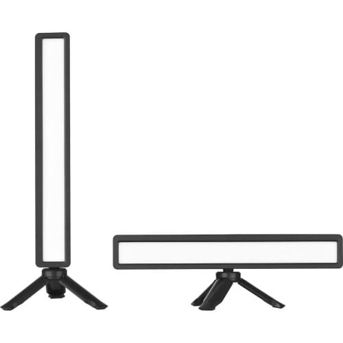 Andoer LED Light 3 Color Temperature Bar Video Conference Lighting Screen Lamp Fill-in Lamps USB Mini Tripod for Live Streaming