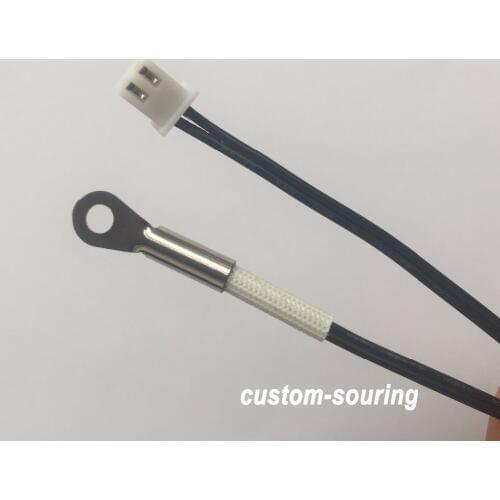 1pc ntc temperature sensor 10k B3950 ntc 10k NTC sensor 1% 0.5M Hang model M4 Probe waterproof ntc10k
