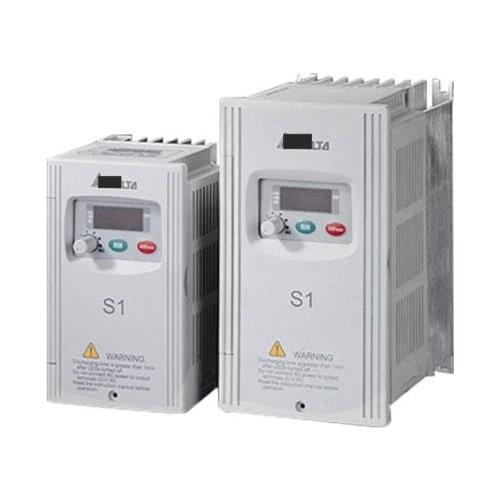 VFD002S21A 1 Phase 220V 200W 0.25HP 1.6A 400HZ New VFD-S Inverter AC Motor Drive