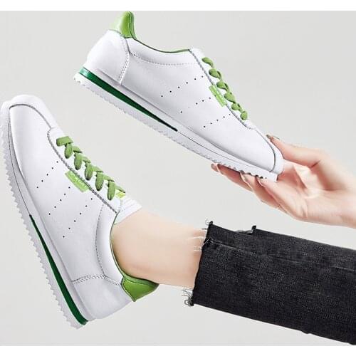 Womens shoes spring and autumn 2021 small white shoes Korean trend leisure sports Forrest Gump shoes