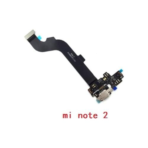 10pcs/lot Charging Port USB Charger Dock Connector Flex Cable&Microphone for Xiaomi Mi Note 2 note2