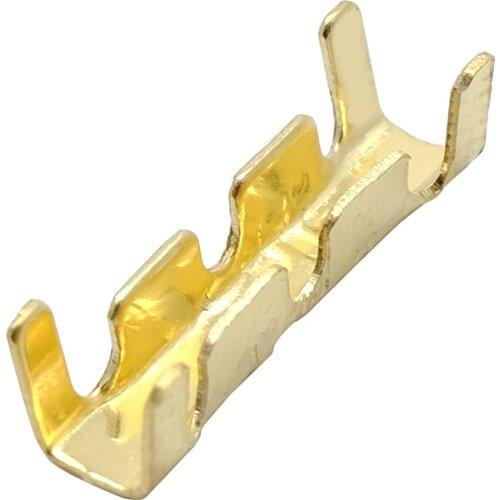 453 U-shaped Terminal Tab Cold Inserts Connectors Cold Terminal Small Teeth Fascia Terminal,0.3-1.5mm2 Wire Crimp Connector