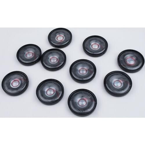 50mm Headphone Speaker Unit for Bluetooth Earphones Diy 32 ohm 112db hifi Headset Driver Earphone Repair Parts Neodymium 10PCS