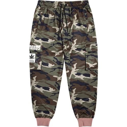 Plus 7XL 6XL 5XL XXXXL Multi-pocket Trousers Spring New Mens Camouflage Overalls Mens Casual Slim Feet Pants Harlan Beam Feet