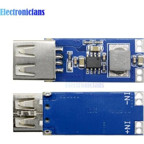 DC-DC 2.5V-5.5V To 5V USB Step Up Power Charge Module 2A Max Mobile Step-Up Boost Converter Power Supply