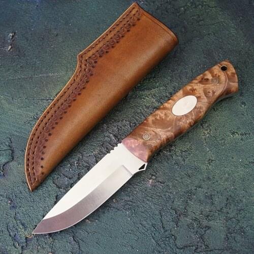 DC53 blade Fixed Blade knife Bushcraft Knives Straight Tactical Hunting Camping high quality Full Tang Knife