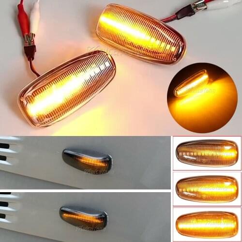 For Mercedes Benz CLK430 500 55 AMG SLK-Class R129 R170 R171 Vito W638 Vaneo W414 Vario W670 Sprinter W901 LED Side Marker Light