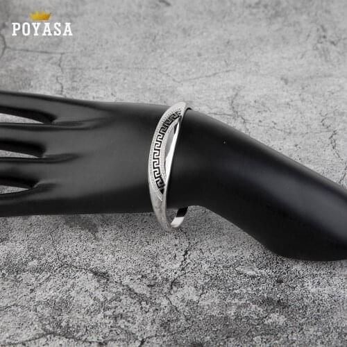 Dubai silver color bracelet Moroccan women wedding charm silver color bracelet